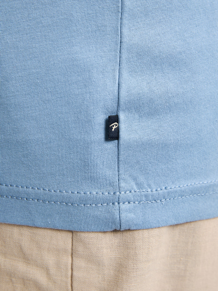 Petrol - Heren Shirt- M-1050-TSR671 - 5187 Pale Blue