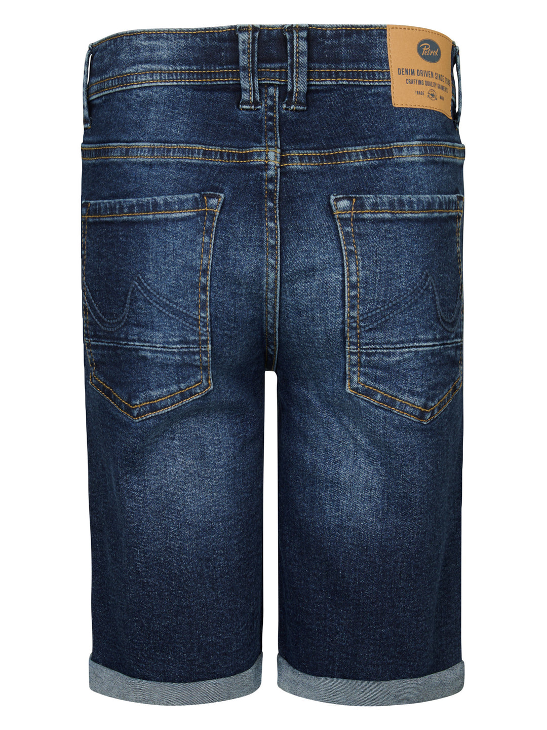 Petrol - Korte spijkerbroek - M-1050-SHO002 - 5806 Dark Stone