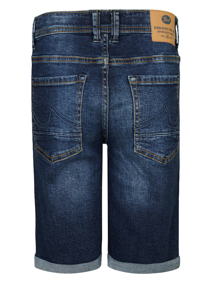 Petrol - Korte spijkerbroek - M-1050-SHO002 - 5806 Dark Stone