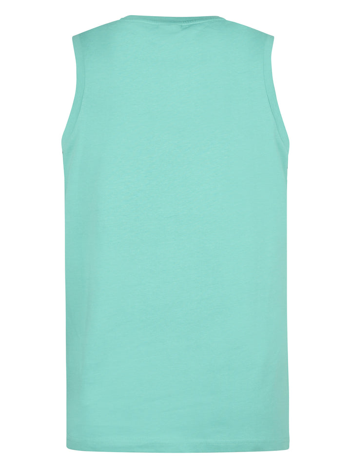 Petrol - Heren Singlet - M-1050-SLR751 - 6169 Aqua Green