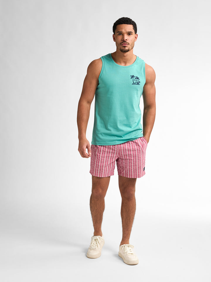 Petrol - Heren Singlet - M-1050-SLR751 - 6169 Aqua Green