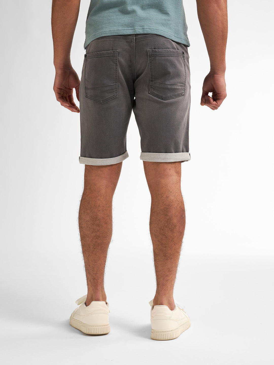 Petrol - Korte spijkerbroek - M-ROS-SHO001 - 9700 Grey