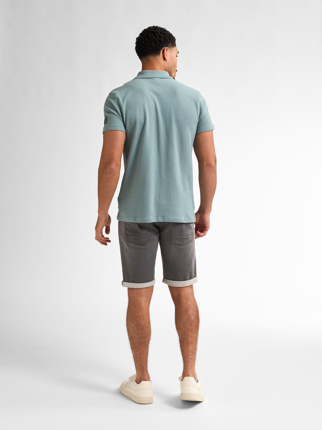 Petrol - Korte spijkerbroek - M-ROS-SHO001 - 9700 Grey