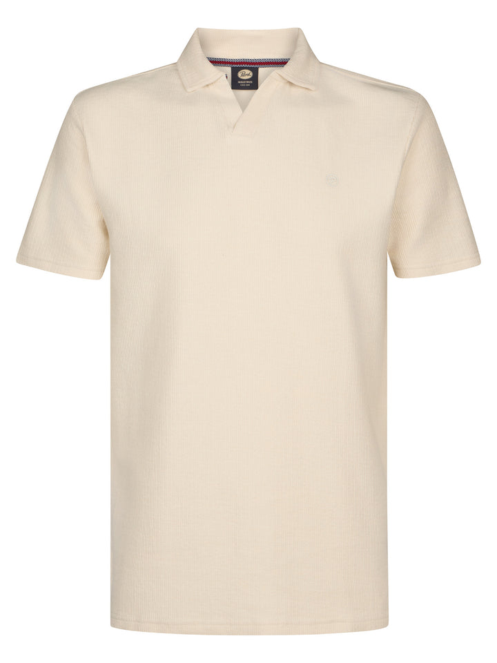 Petrol - Heren Polo - M-1060-POL919 - 0112 Seashell