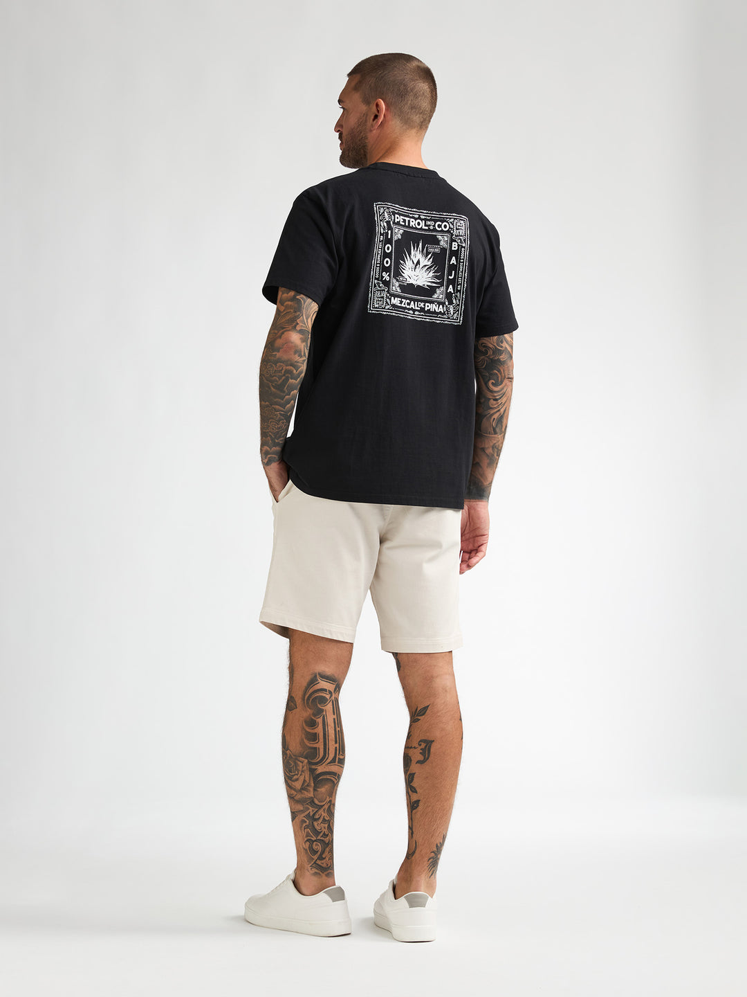 Petrol - Korte Broek - M-1060-SHO527 - 0112 Seashell