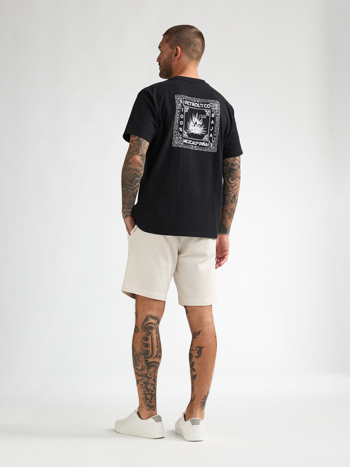 Petrol - Korte Broek - M-1060-SHO527 - 0112 Seashell