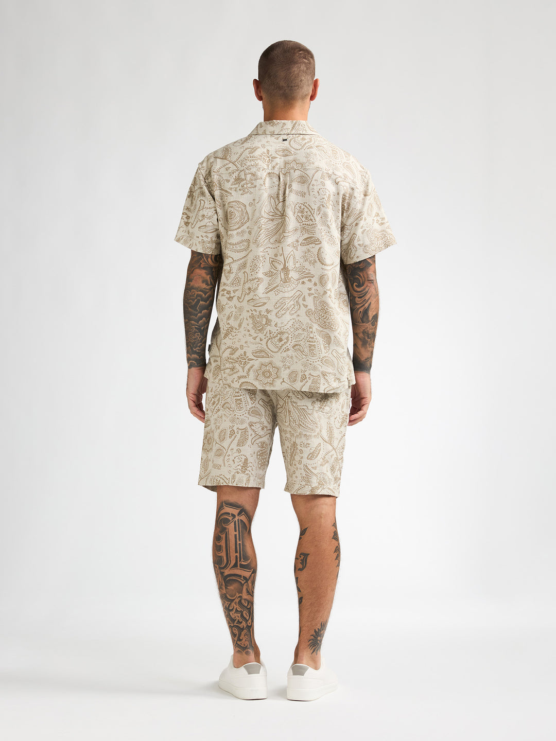 Petrol - Heren Overhemd - M-1060-SIS411 - 0112 Seashell