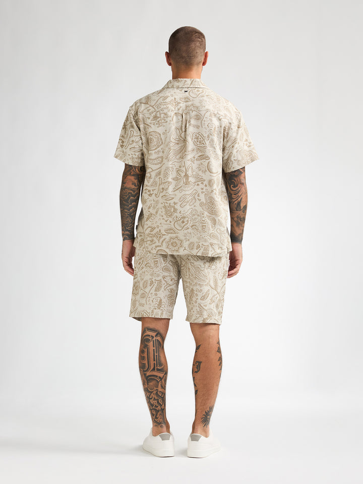 Petrol - Heren Overhemd - M-1060-SIS411 - 0112 Seashell