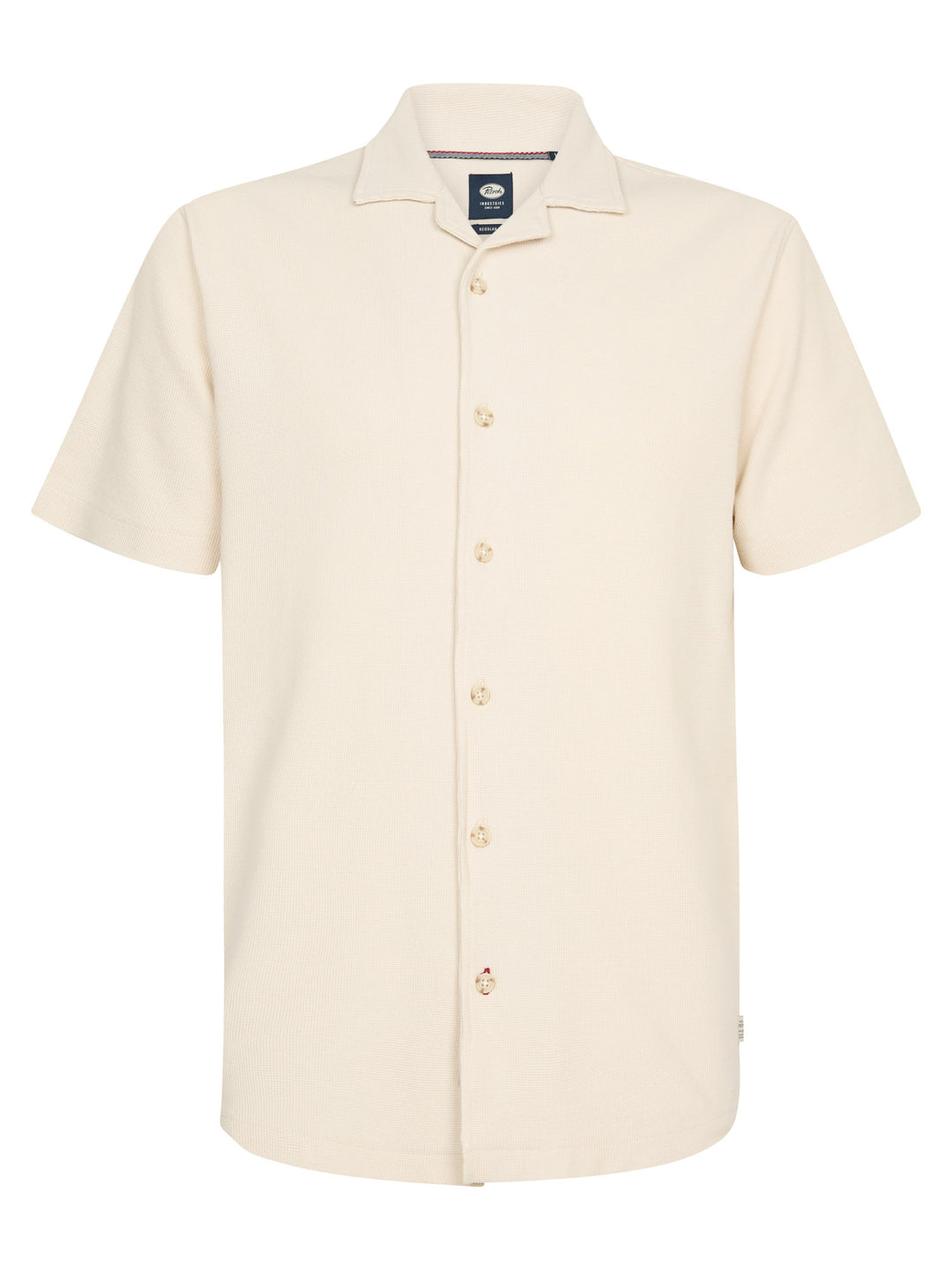 Petrol - Heren Overhemd - M-1060-SIS438 - 0112 Seashell