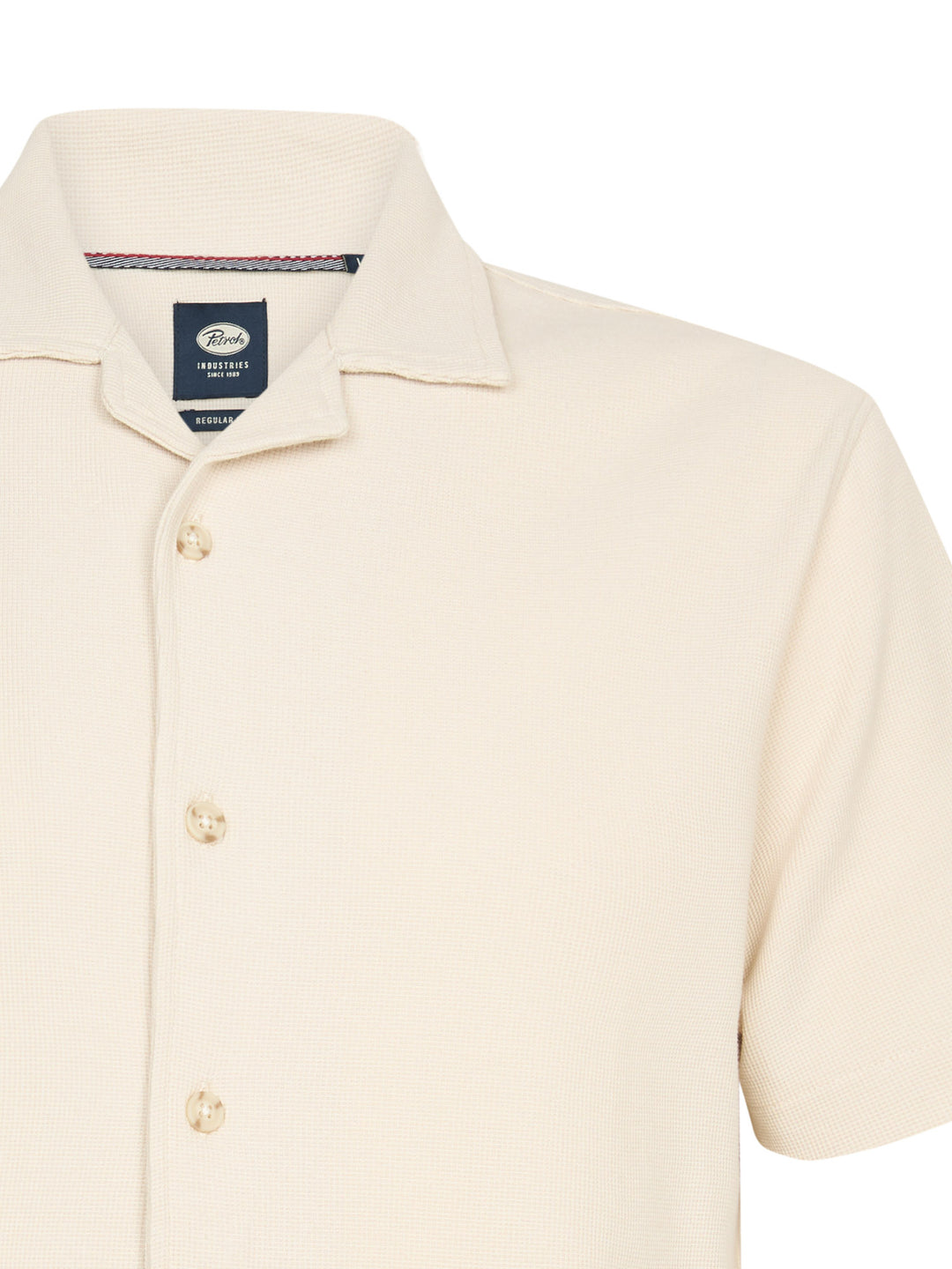 Petrol - Heren Overhemd - M-1060-SIS438 - 0112 Seashell