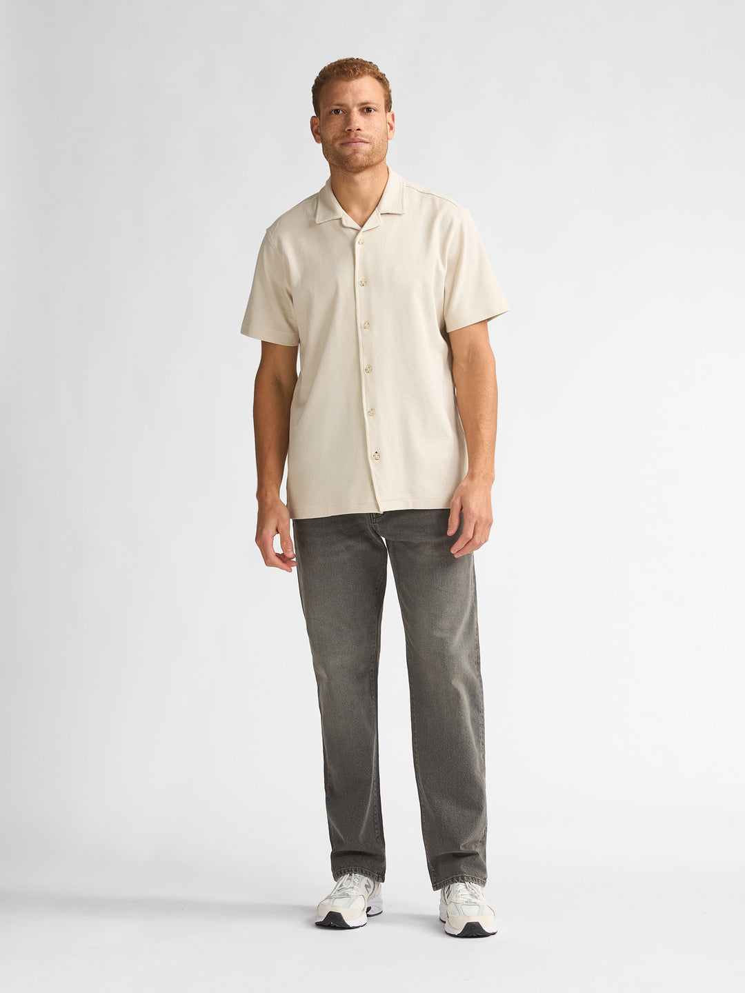 Petrol - Heren Overhemd - M-1060-SIS438 - 0112 Seashell