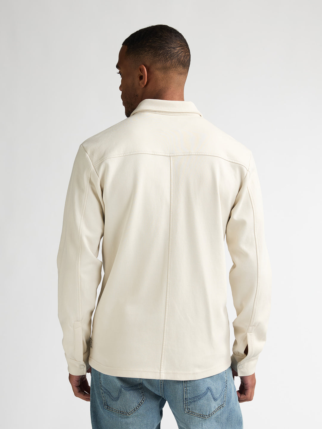 Petrol - Heren Overshirt - M-1060-SWC308 - 0112 Seashell