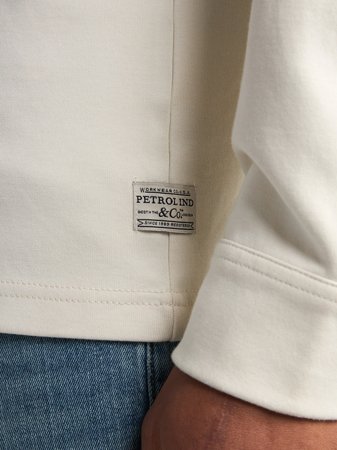 Petrol - Heren Overshirt - M-1060-SWC308 - 0112 Seashell