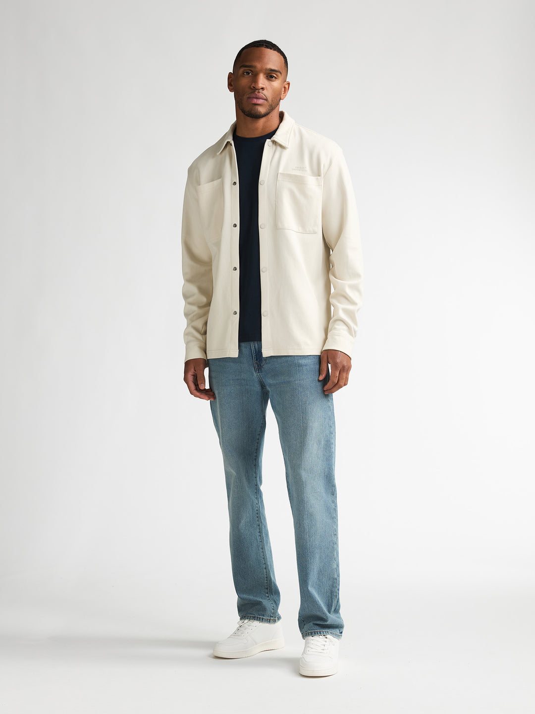 Petrol - Heren Overshirt - M-1060-SWC308 - 0112 Seashell