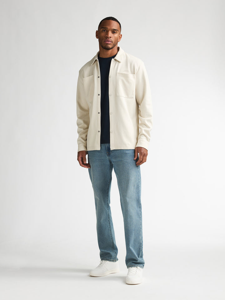 Petrol - Heren Overshirt - M-1060-SWC308 - 0112 Seashell