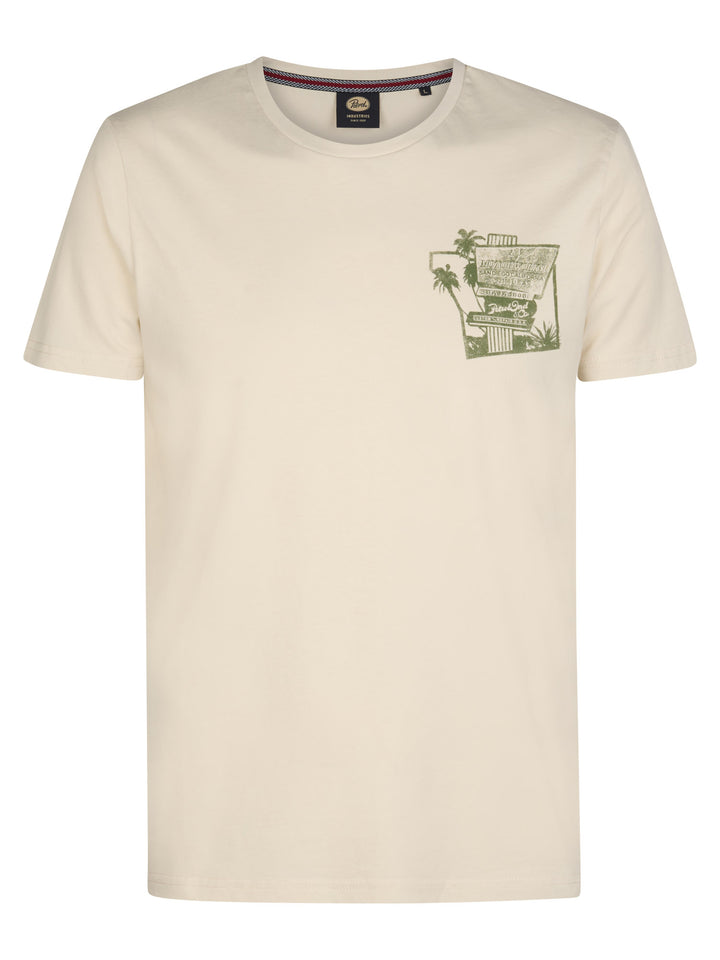 Petrol - Heren Shirt - M-1060-TSR604 - 0112 Seashell