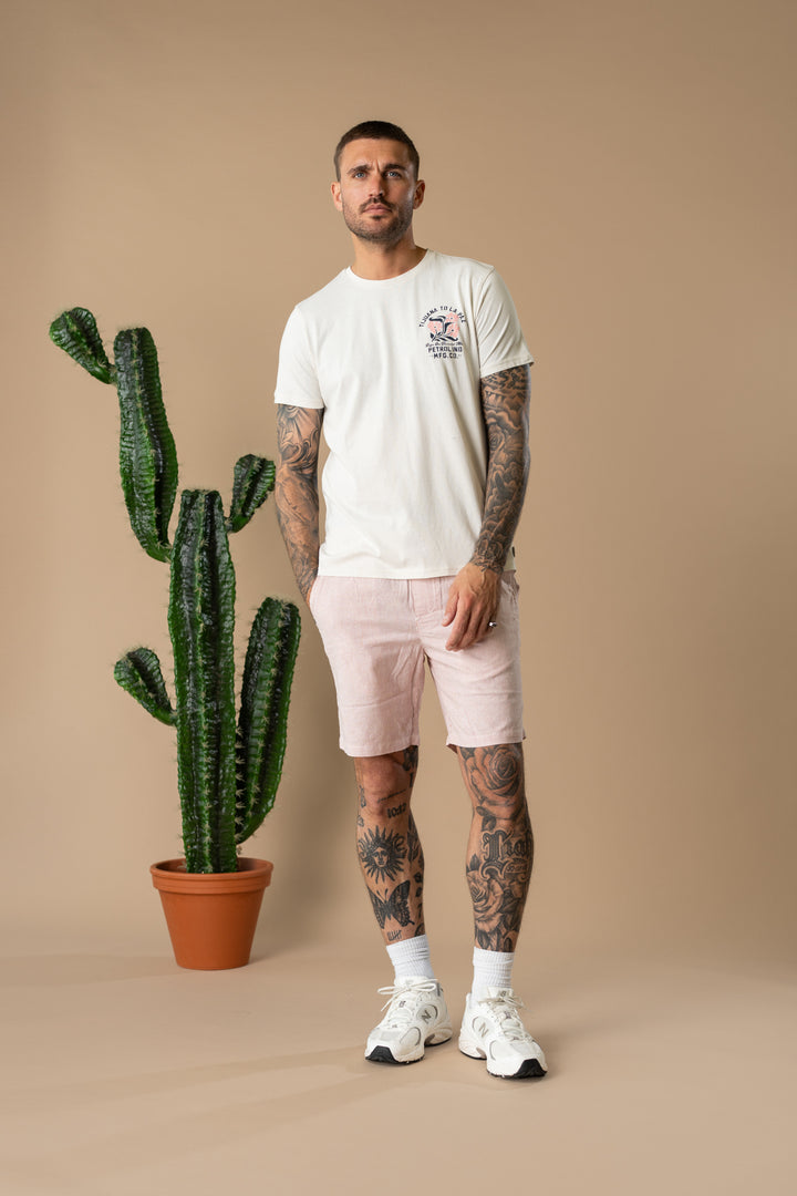 Petrol - Heren Shirt - M-1060-TSR625 - 0112 Seashell