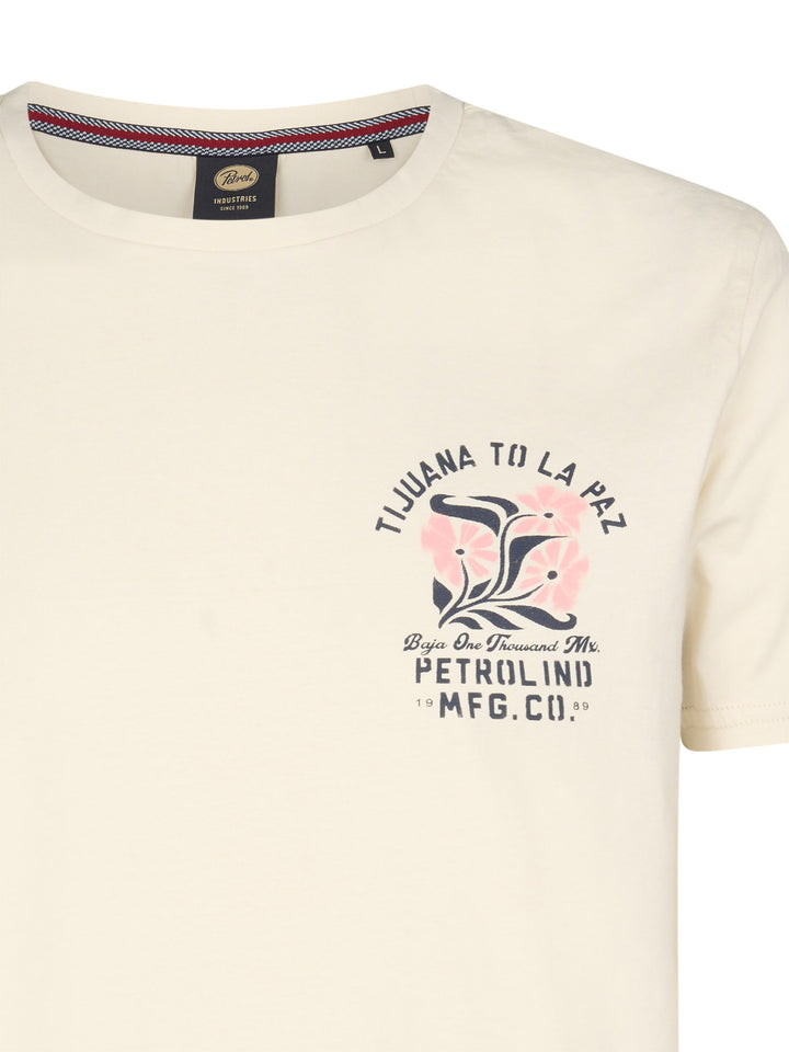 Petrol - Heren Shirt - M-1060-TSR625 - 0112 Seashell