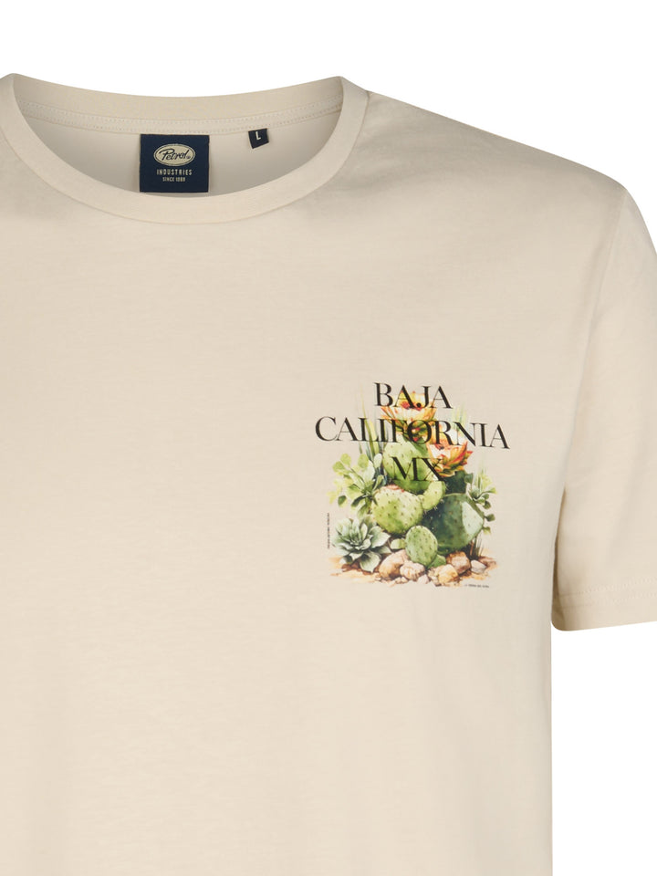 Petrol - Heren Shirt - M-1060-TSR688 - 0112 Seashell