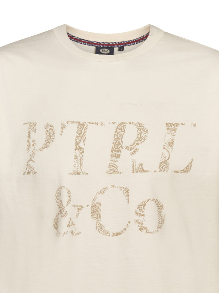 Petrol - Heren Shirt - M-1060-TSR746 - 0112 Seashell