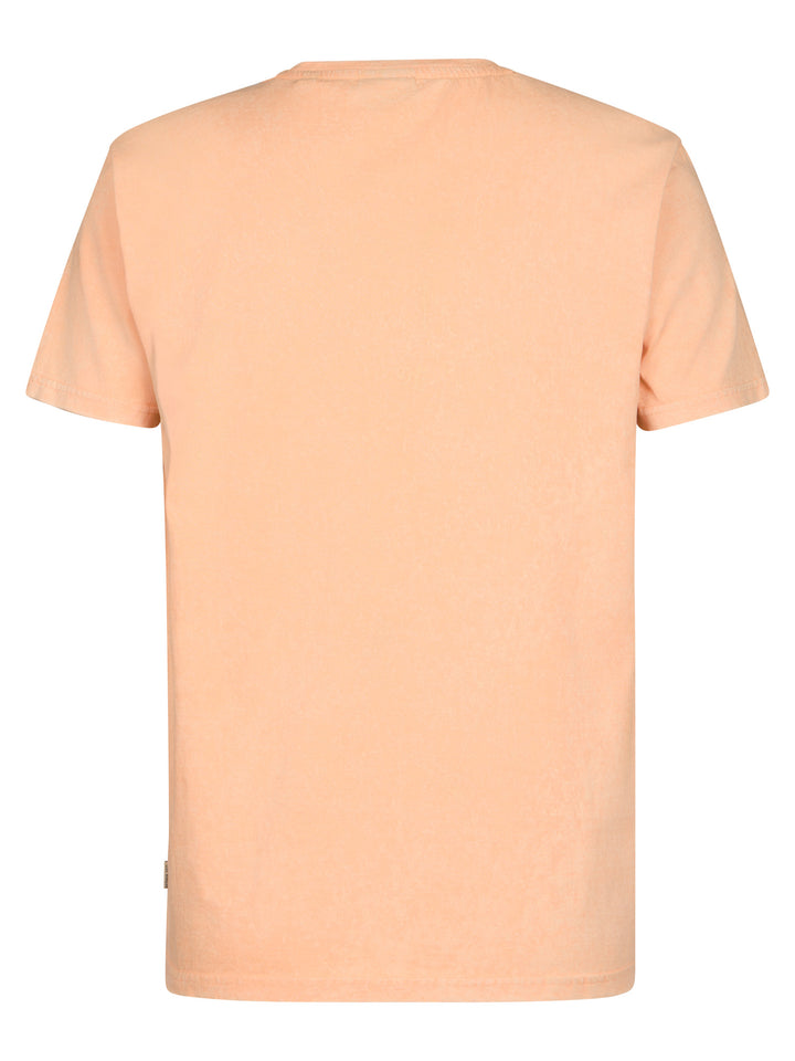 Petrol - Heren Shirt - M-1060-TSR623 - 2125 Tropical Orange