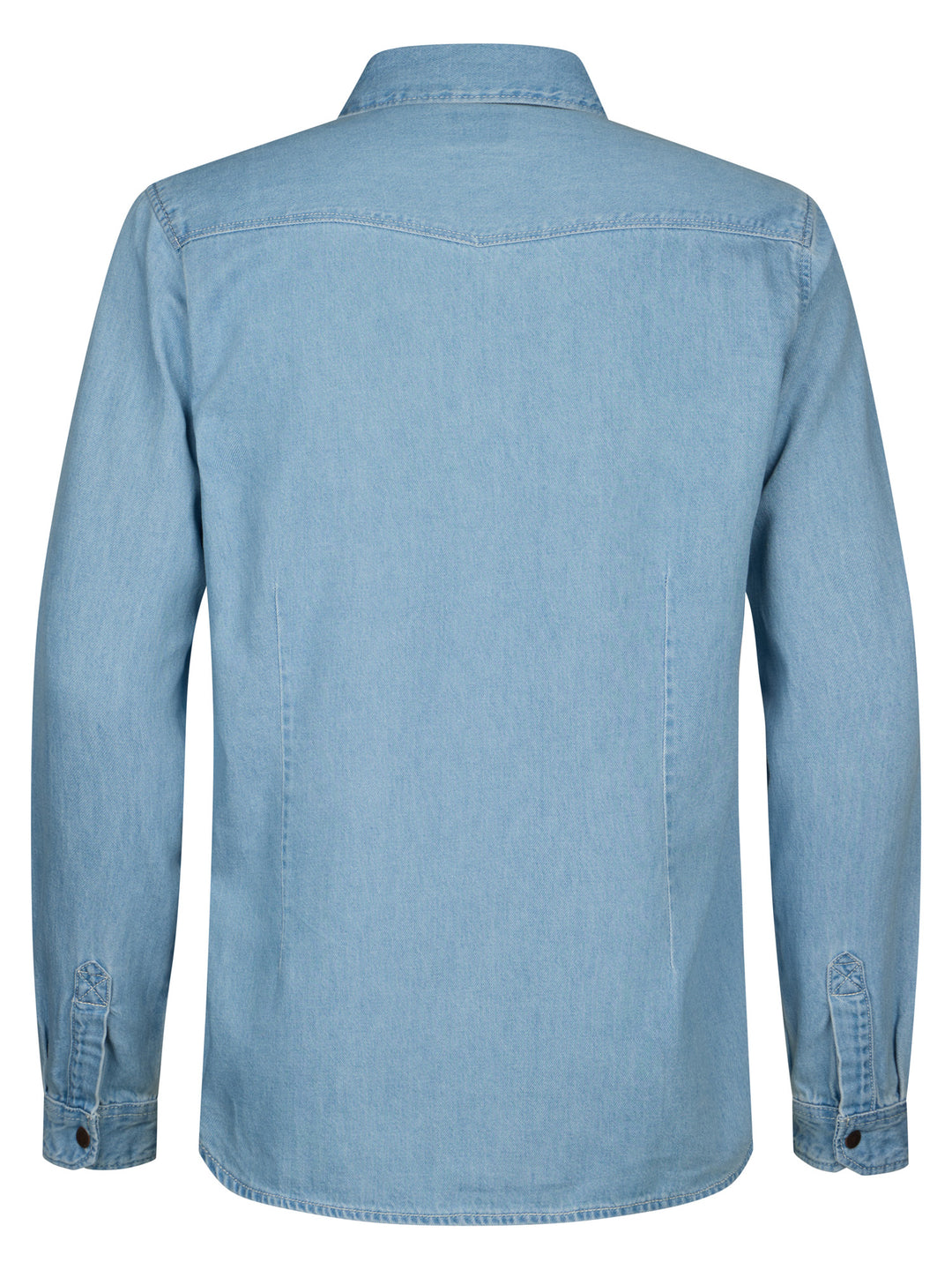 Petrol - Heren Overhemd - M-1060-SIL436 - 5001 Light Indigo