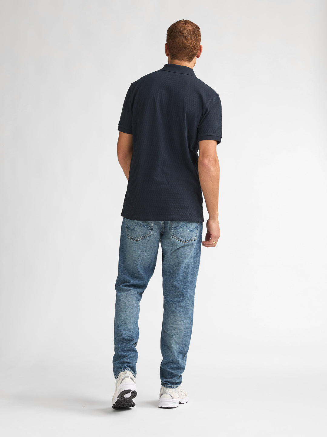 Petrol - Heren Polo - M-1060-POL901 - 5178 Navy Blue