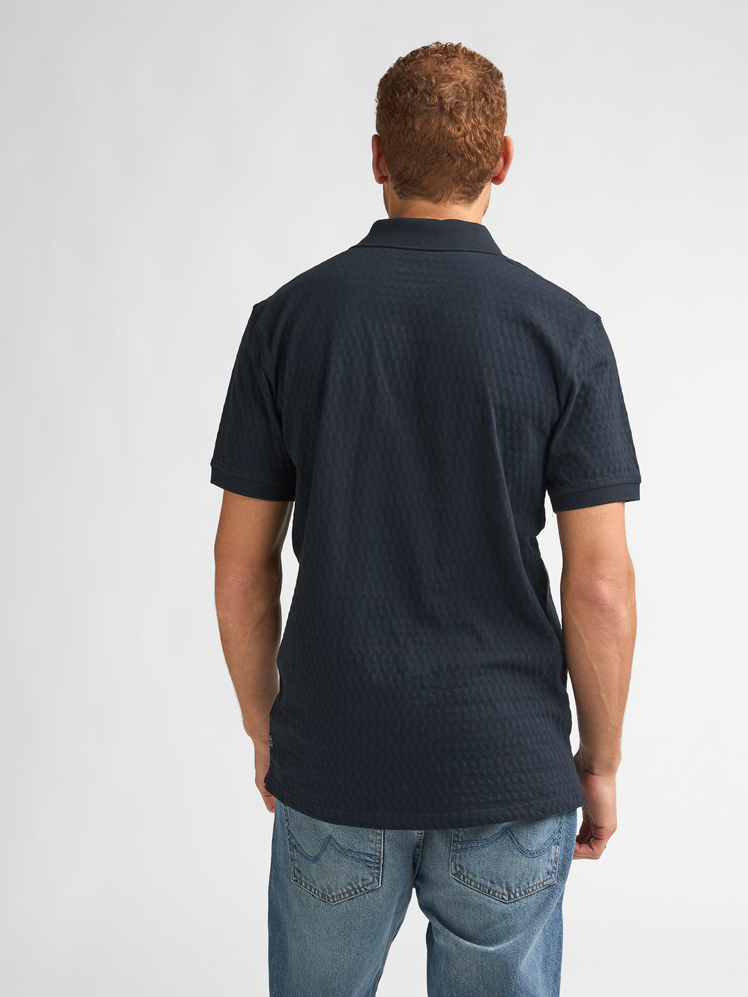 Petrol - Heren Polo - M-1060-POL901 - 5178 Navy Blue