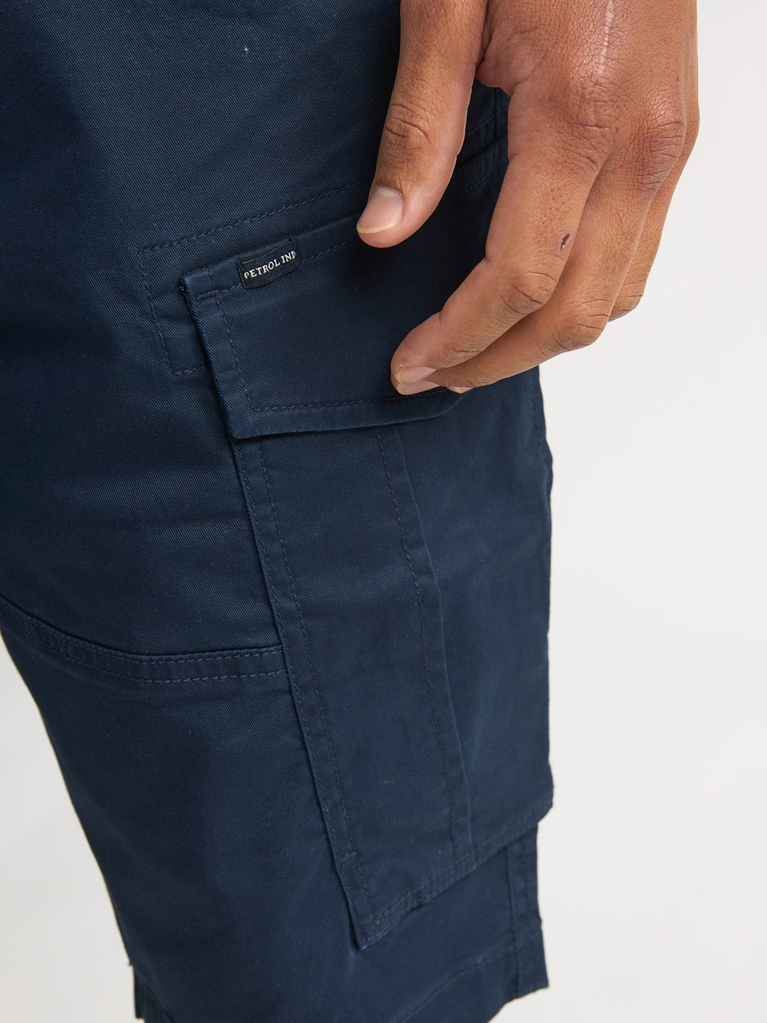 Petrol - Korte broek - M-1060-SHO536 - 5178 Navy Blue