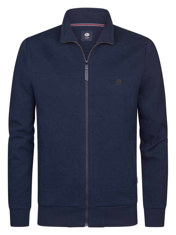 Petrol - Heren Vest - M-1060-SWC333 - 5178 Navy Blue