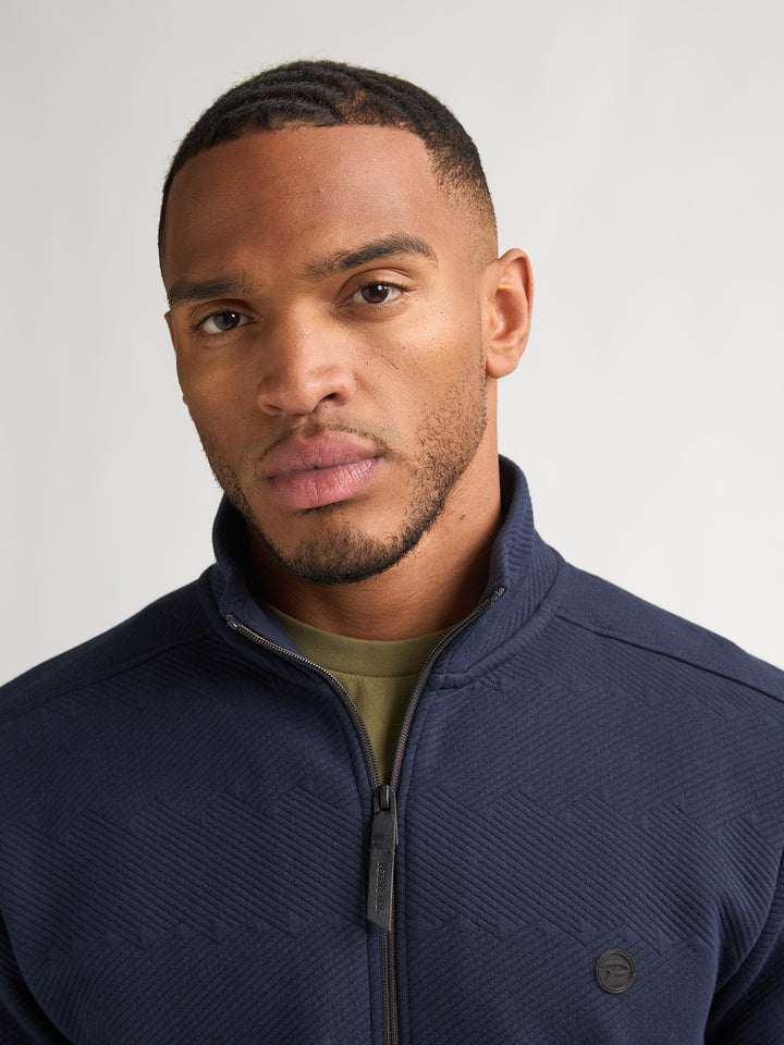 Petrol - Heren Vest - M-1060-SWC333 - 5178 Navy Blue