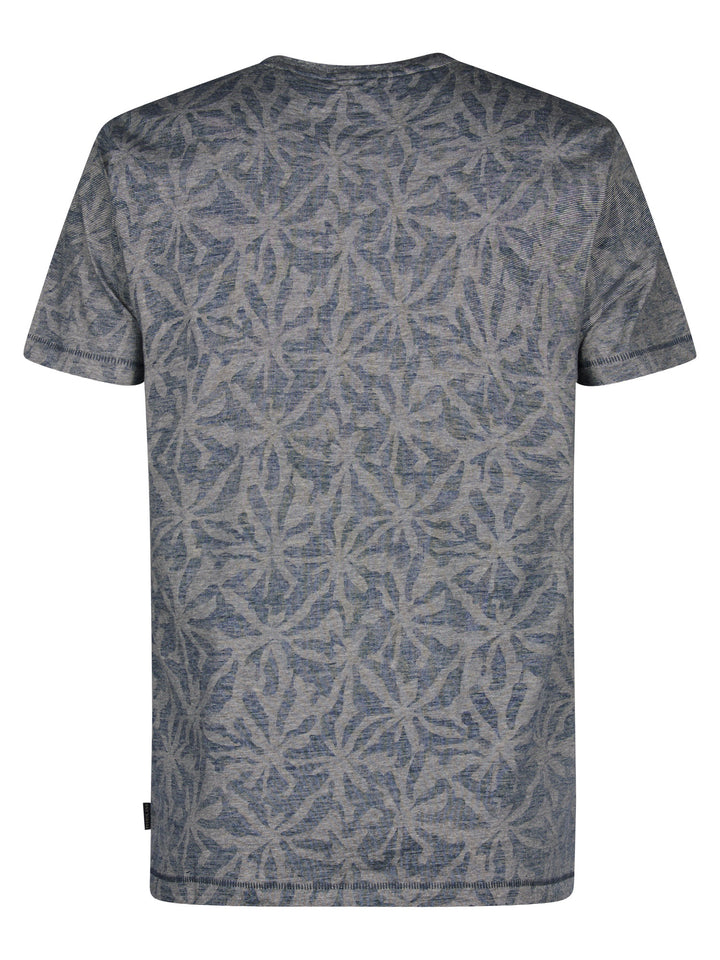 Petrol - Heren Shirt - M-1060-TSR650 - 5178 Navy Blue