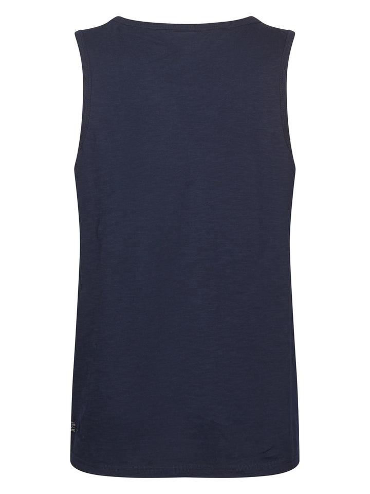 Petrol - Heren Singlet - M-2060-SLR752 - 5178 Navy Blue