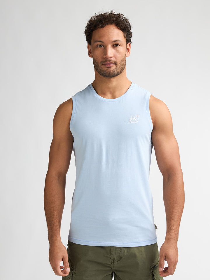 Petrol - Heren Singlet - M-2060-SLR751 - 5196 Sky