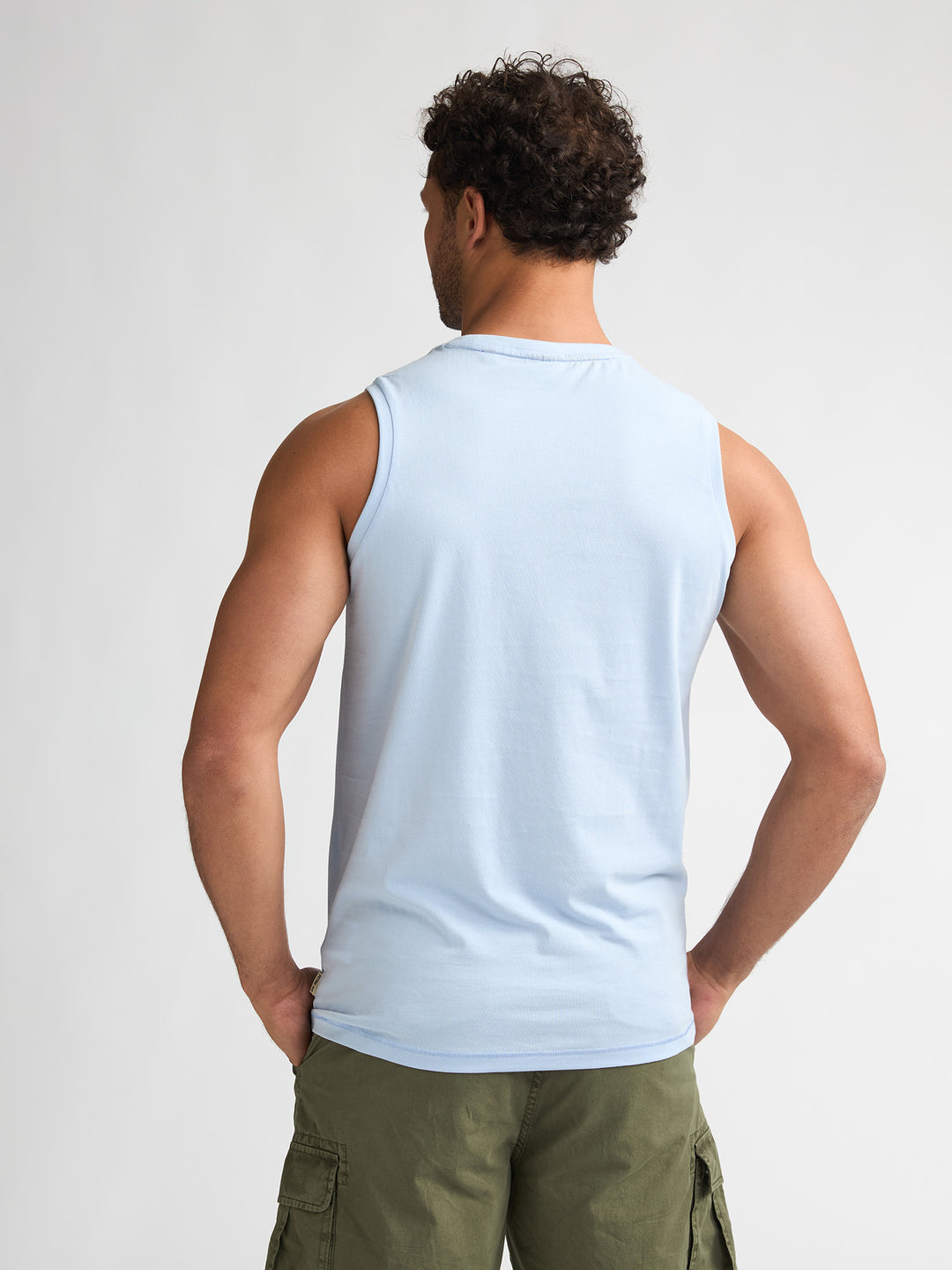 Petrol - Heren Singlet - M-2060-SLR751 - 5196 Sky