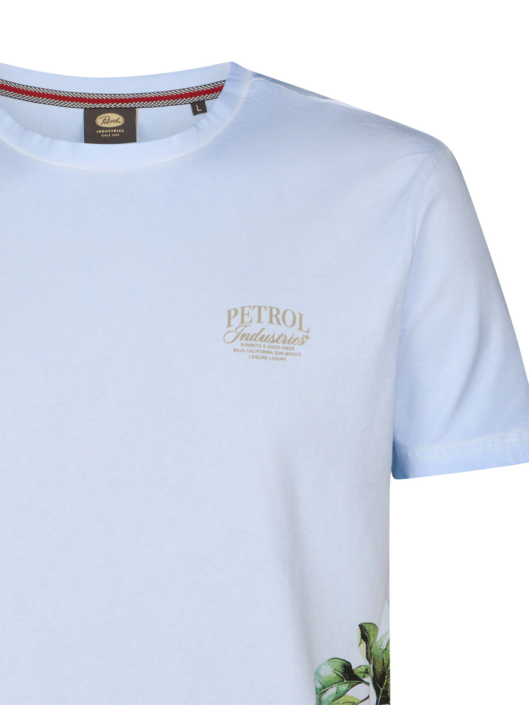 Petrol - Heren Shirt - M-2060-TSR673 - 5196 Sky