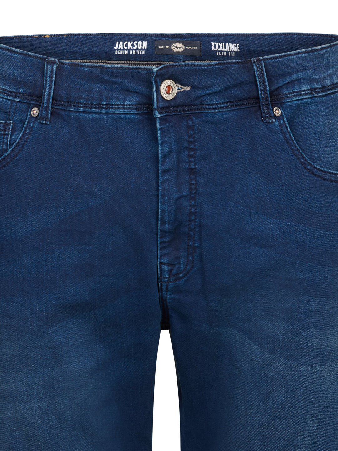 Petrol - Korte spijkerbroek - M-1060-SHO0010 -  5806 Dark Stone