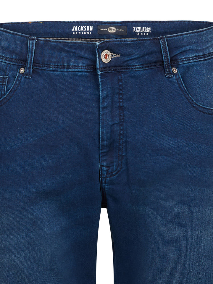 Petrol - Korte spijkerbroek - M-1060-SHO0010 -  5806 Dark Stone