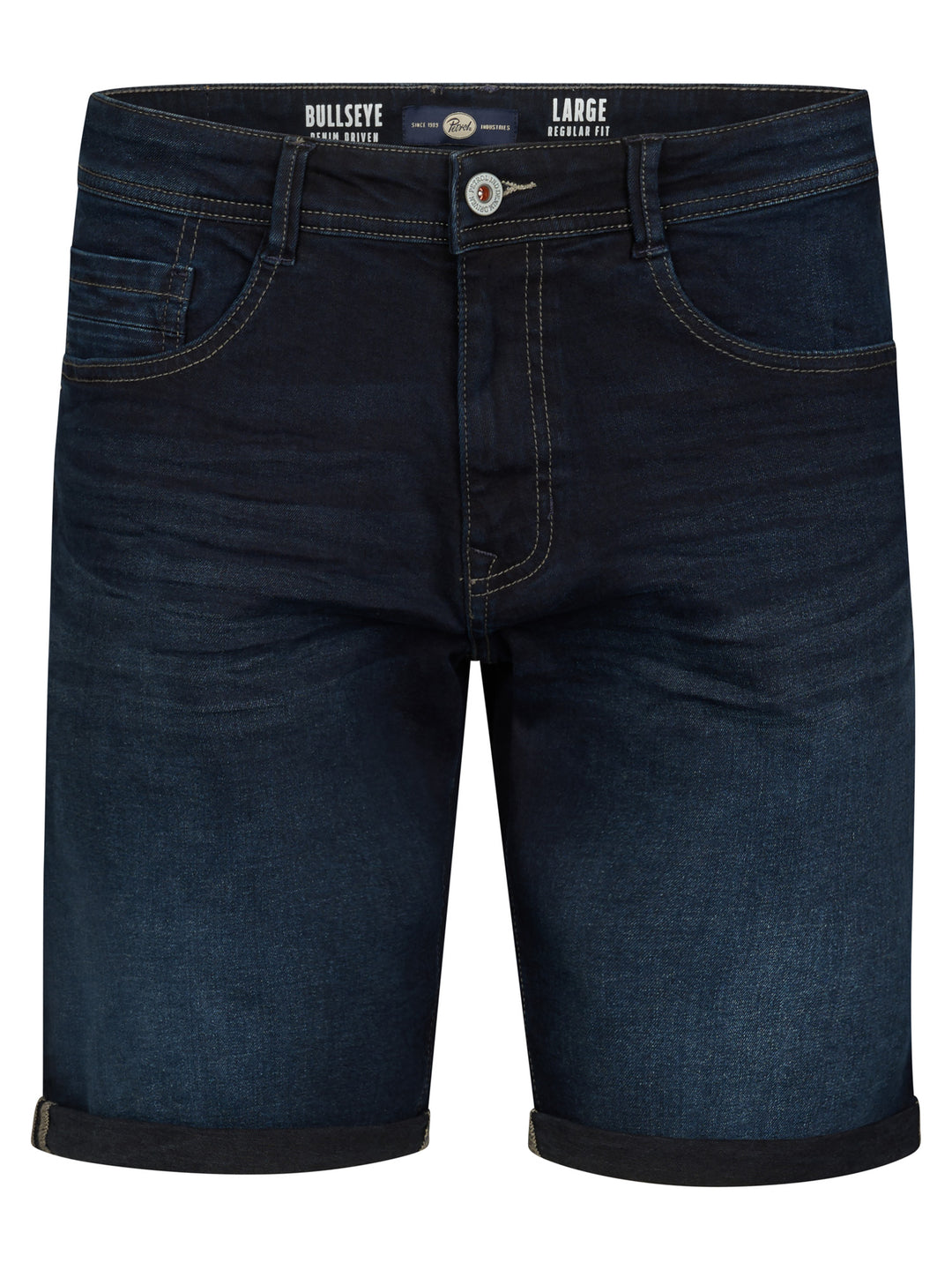 Petrol - Korte spijkerbroek - M-1060-SHO002 - 5812 Blue Black