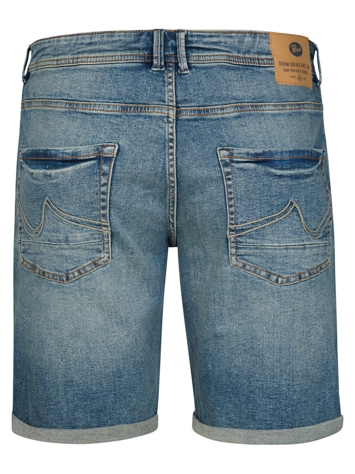 Petrol - Korte spijkerbroek - M-1060-SHO002 - 5886 Daydream