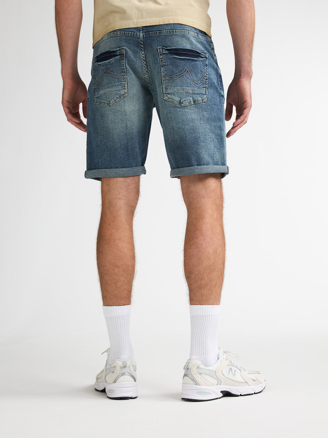 Petrol - Korte spijkerbroek - M-1060-SHO002 - 5886 Daydream
