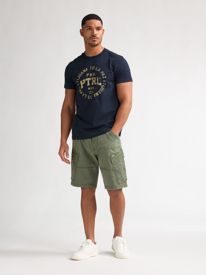 Petrol - Korte broek - M-1060-SHO536 - 6134 Dusty Army