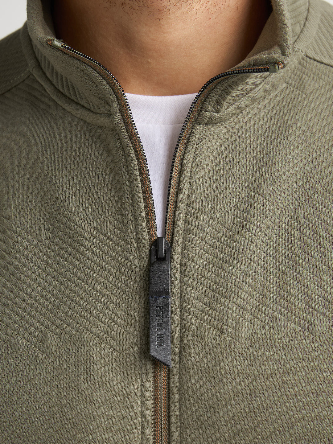 Petrol - Heren Vest - M-1060-SWC333 - 6134 Dusty Army