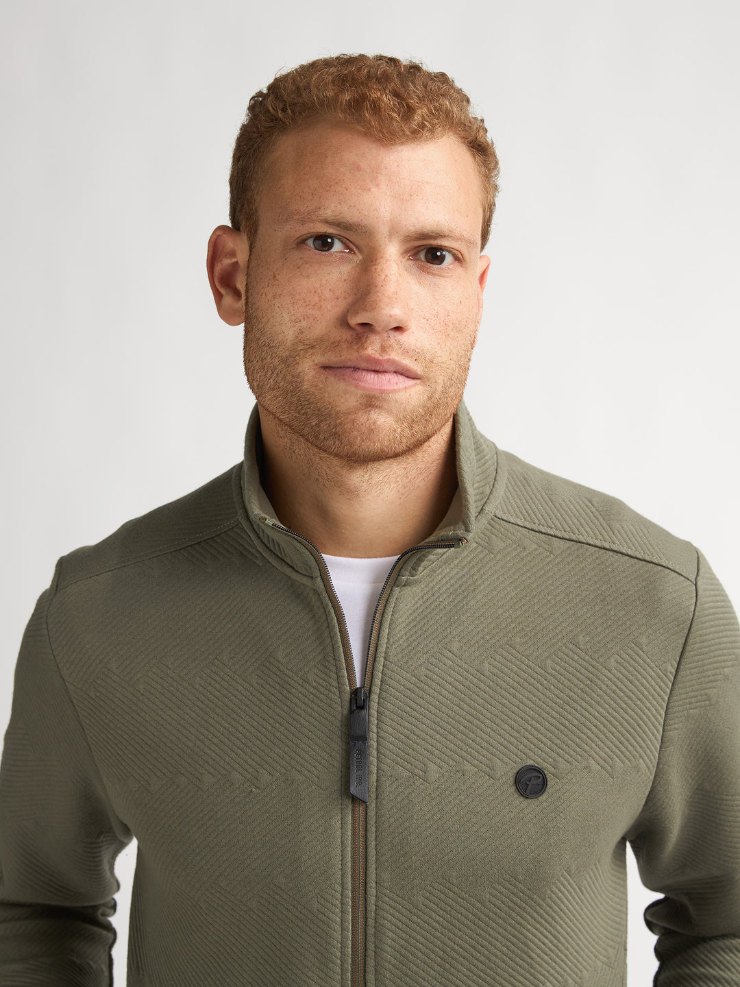 Petrol - Heren Vest - M-1060-SWC333 - 6134 Dusty Army