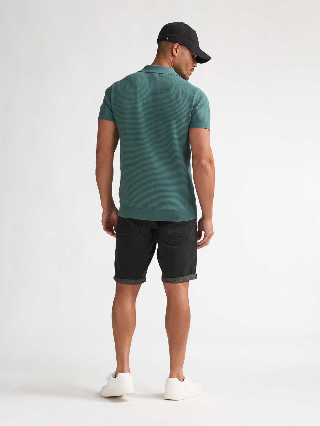 Petrol - Heren Polo - M-1060-KWC205 - 6180 Oil Green