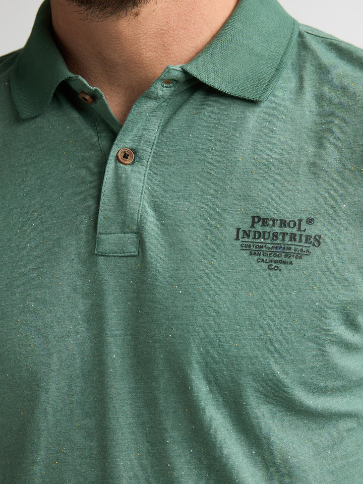 Petrol - Heren Polo - M-1060-POL900 - 6180 Oil Green