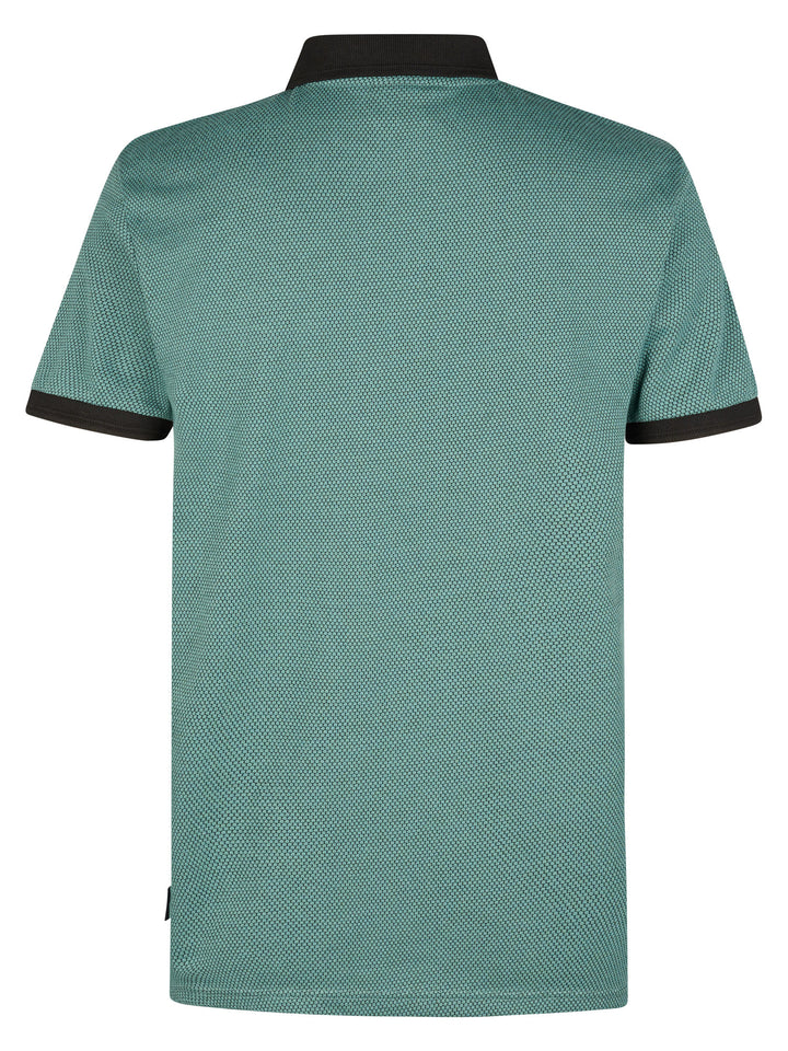 Petrol - Heren Polo - M-1060-POL907 - 6180 Oil Green