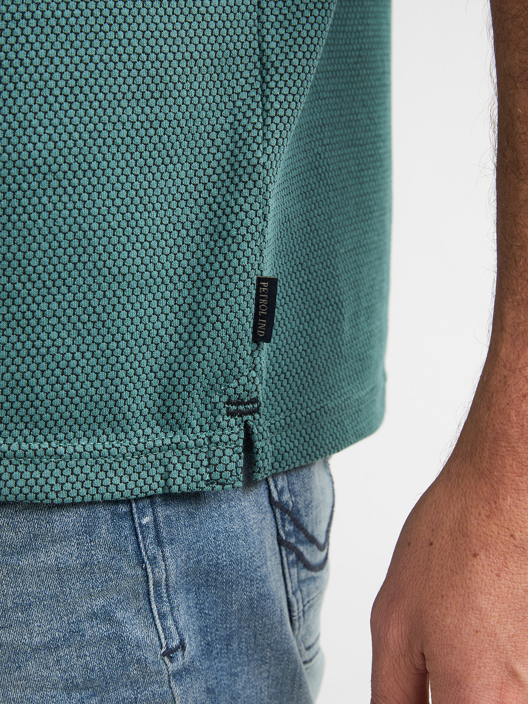 Petrol - Heren Polo - M-1060-POL907 - 6180 Oil Green