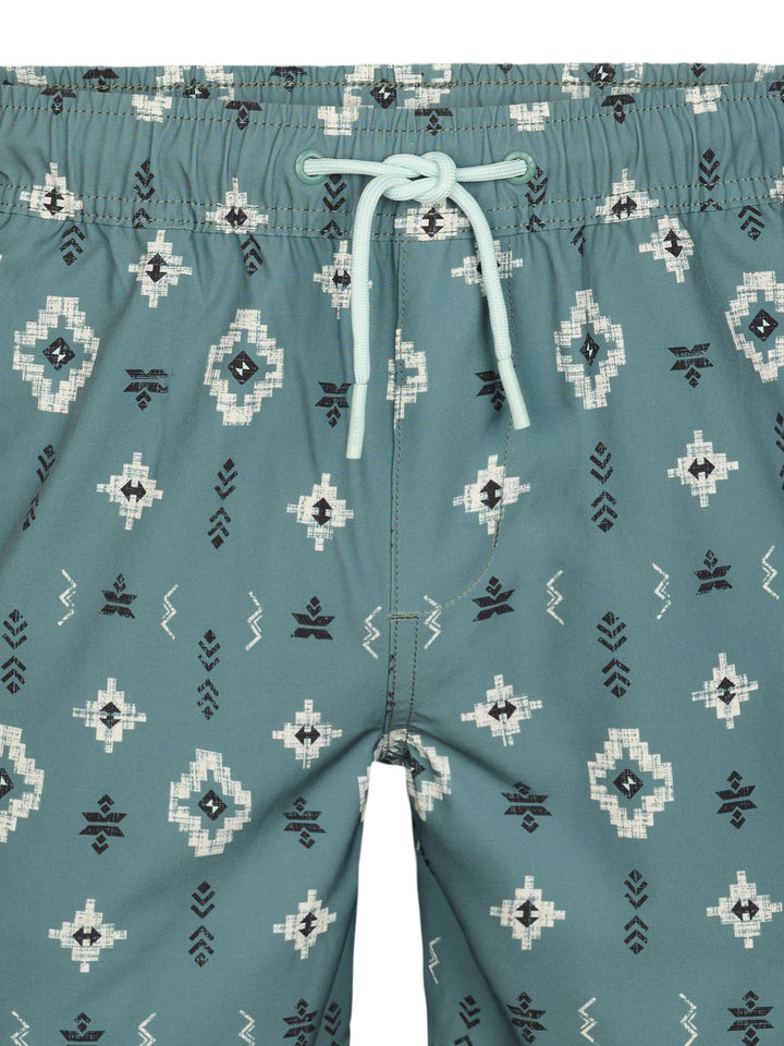 Petrol - Zwemshort - M-1060-SWS956  - 6180 Oil Green