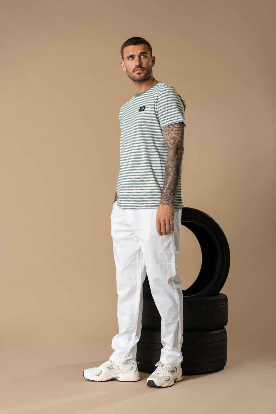 Petrol - Heren Shirt - M-1060-TSR674 - 6180 Oil Green